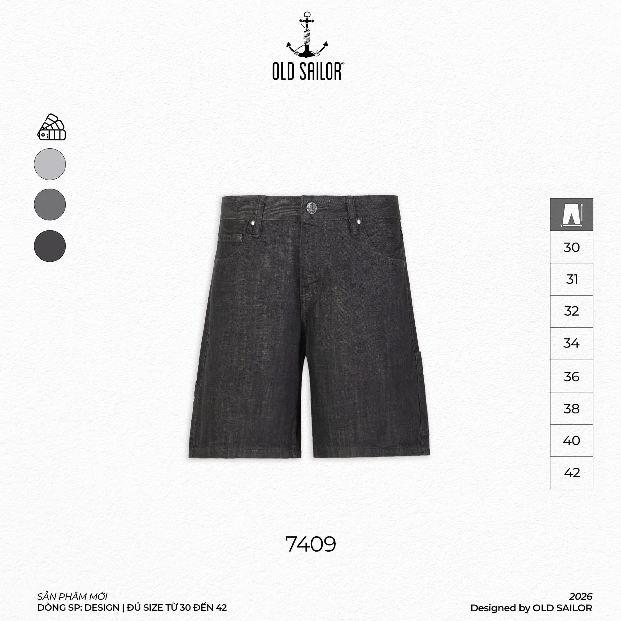  Quần Short Nam Osl Active Short - 7409 - Big Size Upto 140KG 
