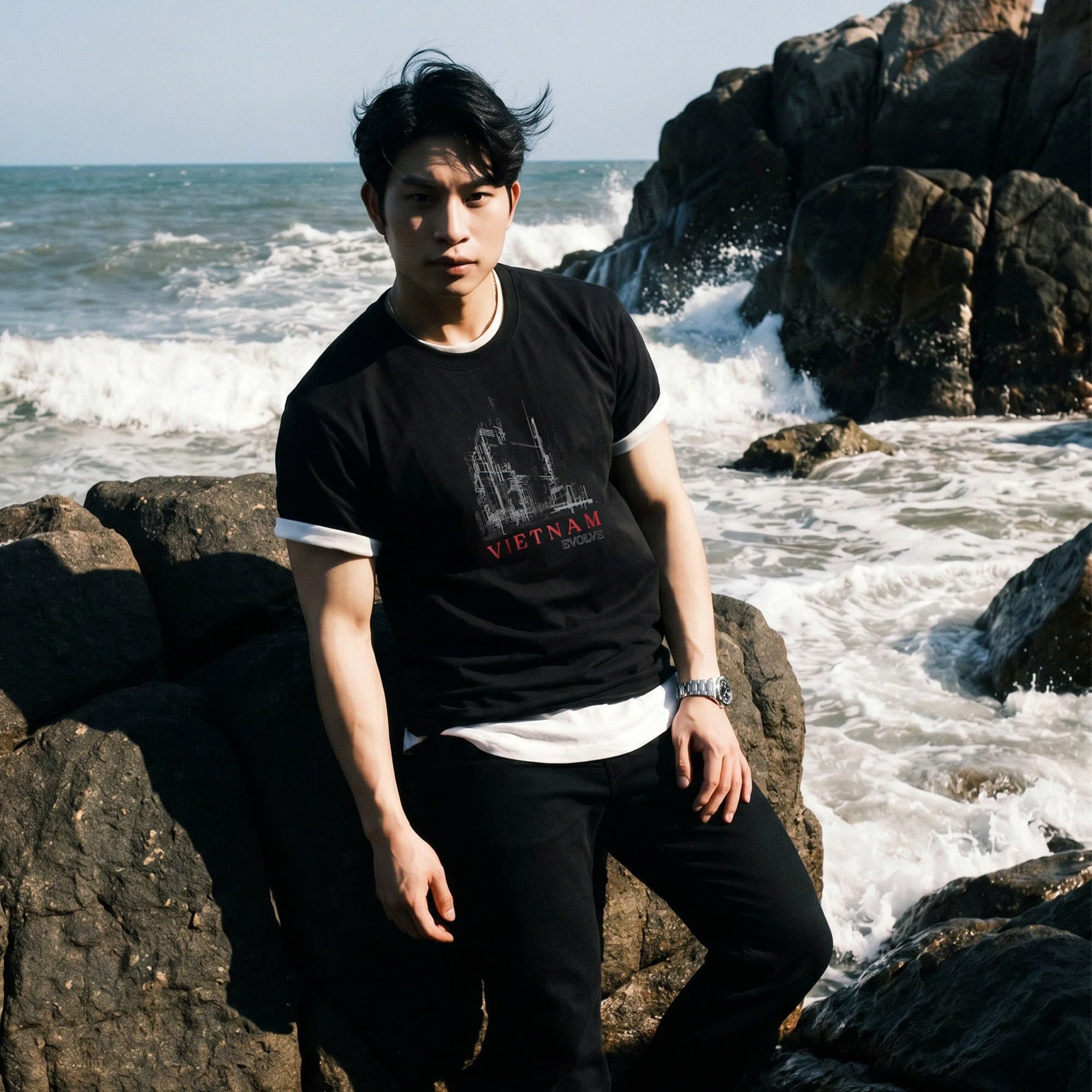  Áo Thun Nam Osl Eve Tee - 88679 - Bigsize Upto 140KG 