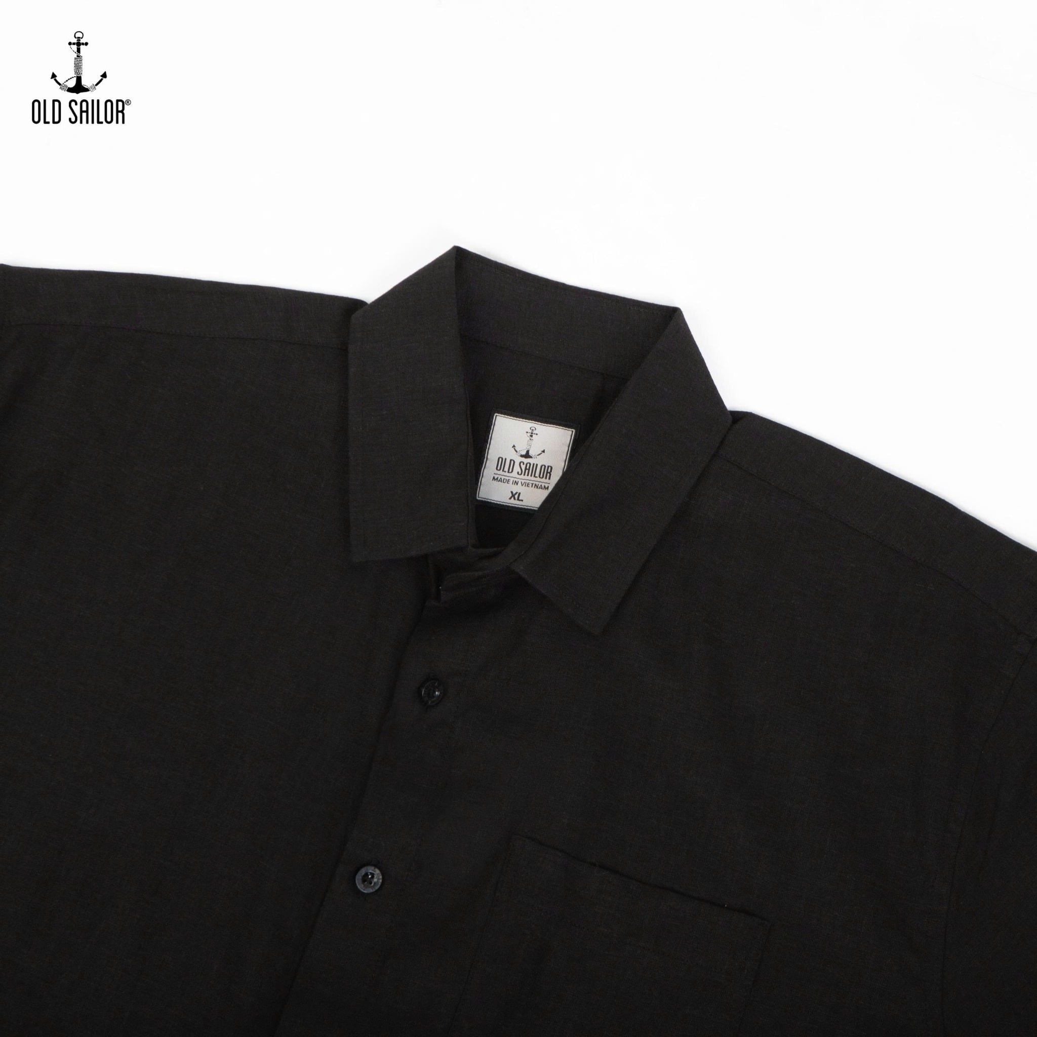  Áo Sơ Mi Nam Osl Linen Simple Shirt - 88698 - Big Size Upto 5XL 