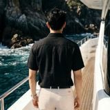  Áo Sơ Mi Nam Osl Linen Simple Shirt - 88698 - Big Size Upto 5XL 