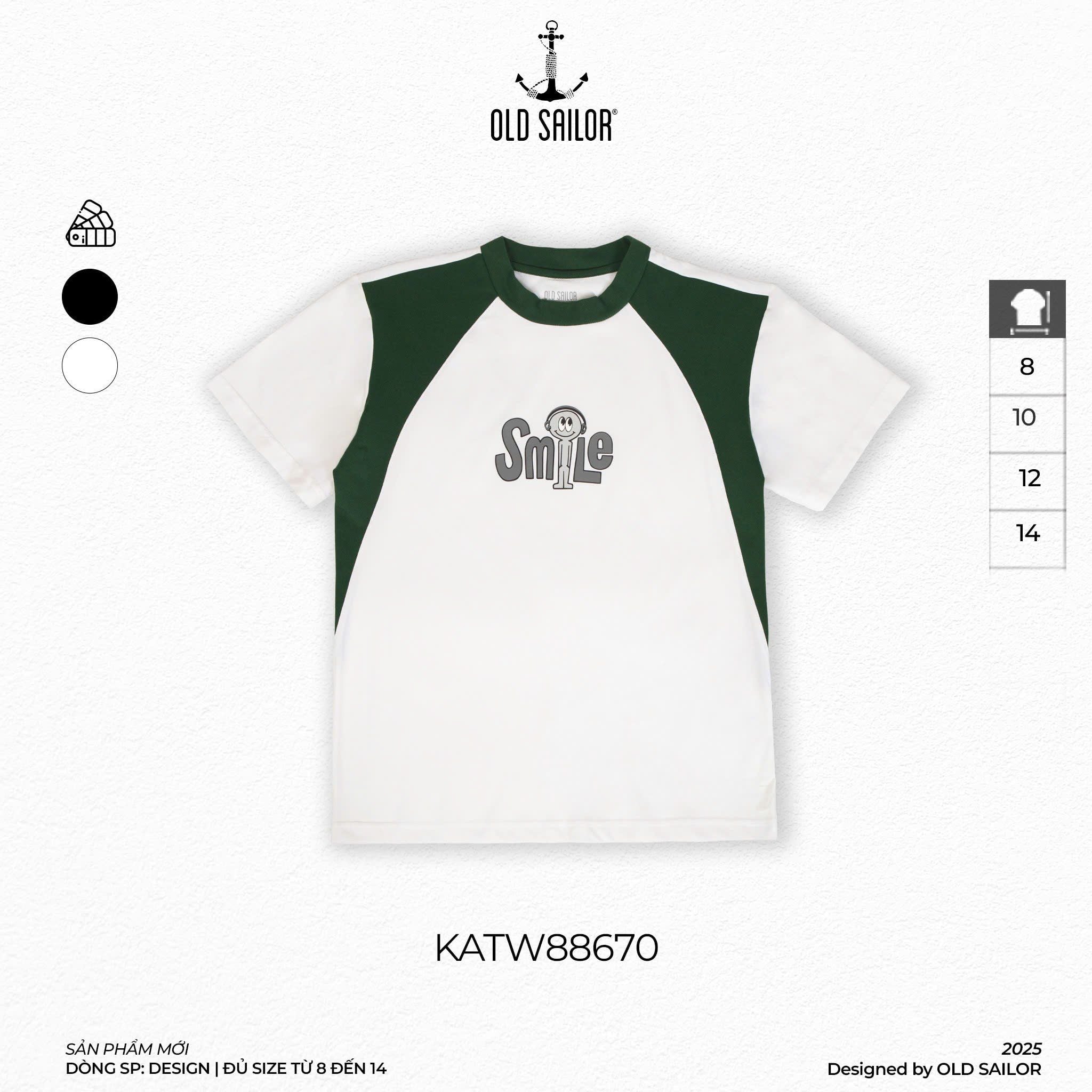  Áo Trẻ Em Osl Smile Kids - 88670 - Size 8 đến 14 