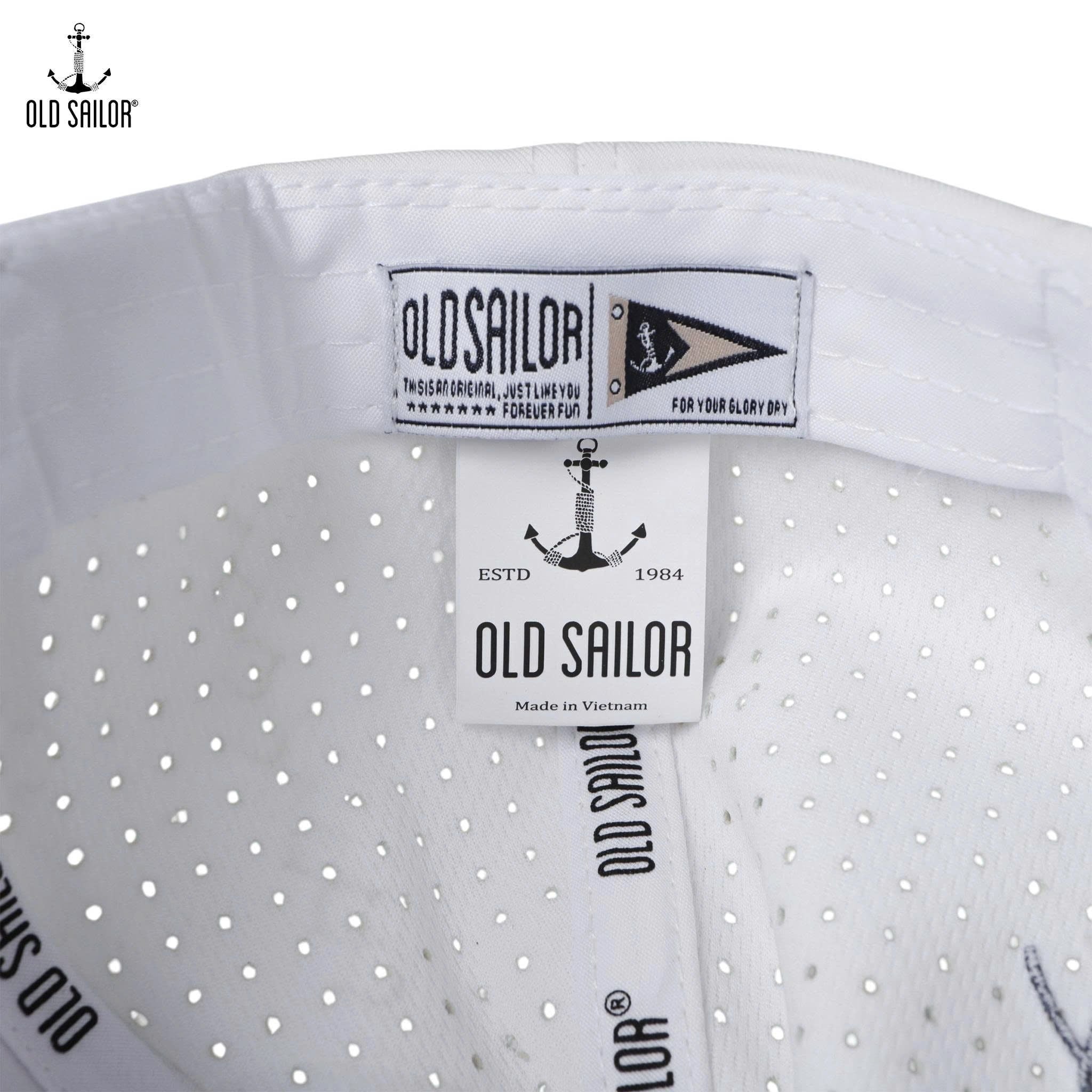  NÓN BASEBALL OLD SAILOR - 25009 – LOGO THÊU 3D, FORM ÔM GỌN KHUÔN MẶT 