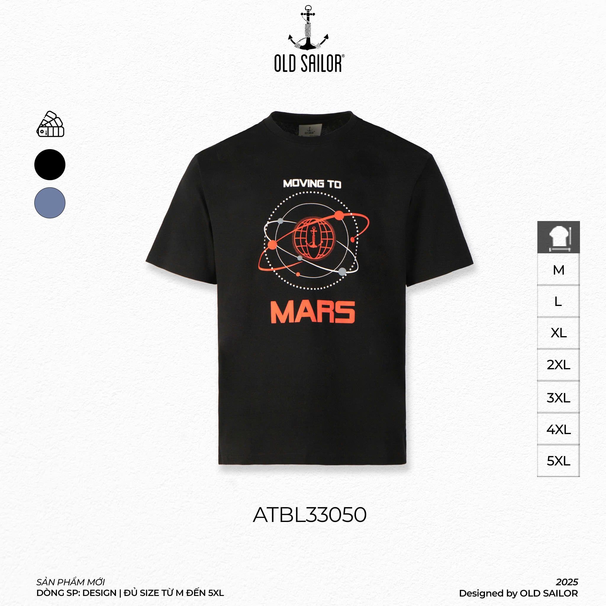  Áo Thun Nam Osl Moving  Tee - ATBL 33050 - Bigsize upto 5XL 