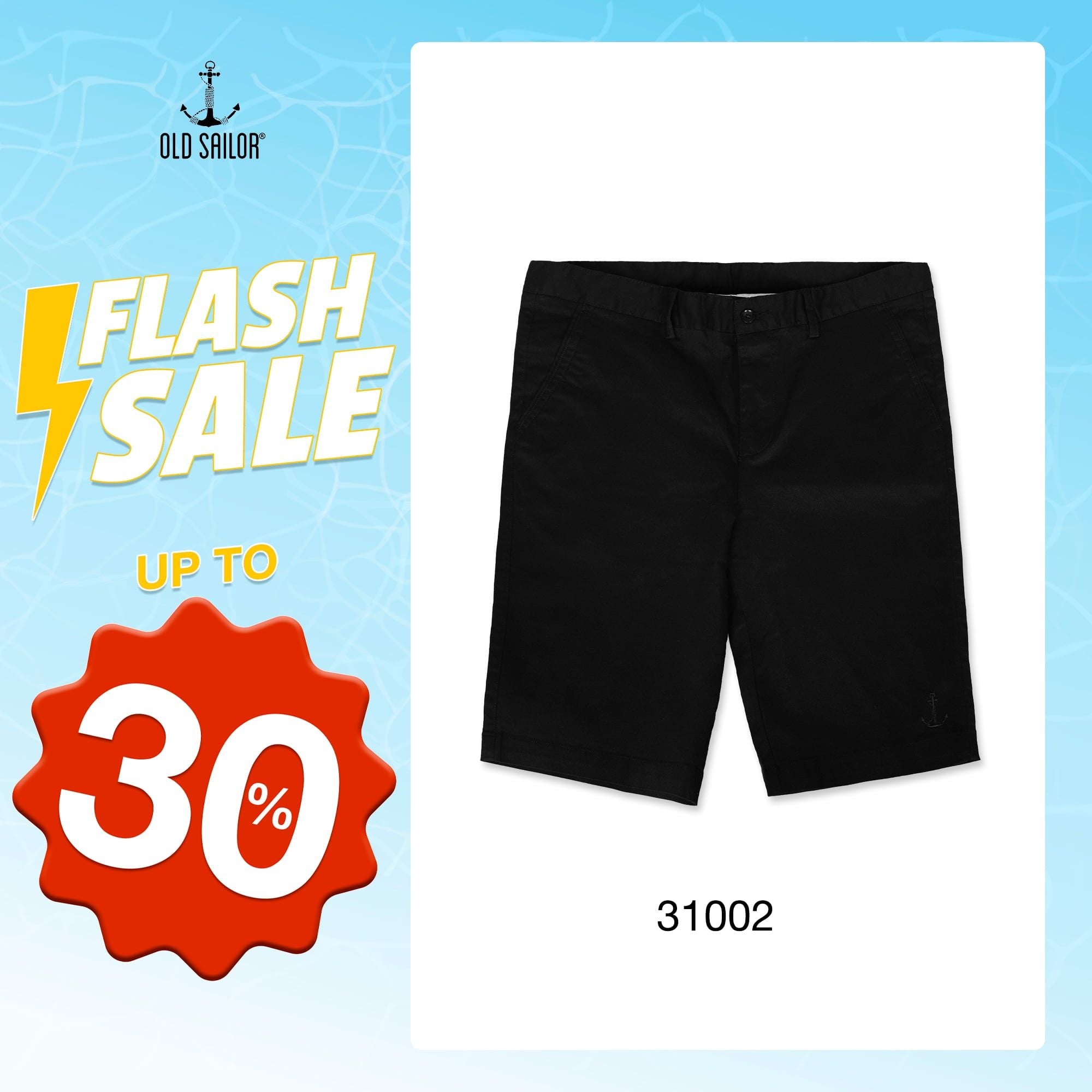  Quần Short Kaki nam Old Sailor - SHDE31002 - Big size upto 40 - 2023 