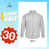  Áo sơ mi samray Old Sailor - Grey - SMXA 88571 - xám - Big Size Upto 5XL 