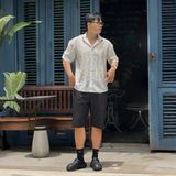  Quần Short Nam Osl Linen Short - 31015 - Bigsize upto 44 