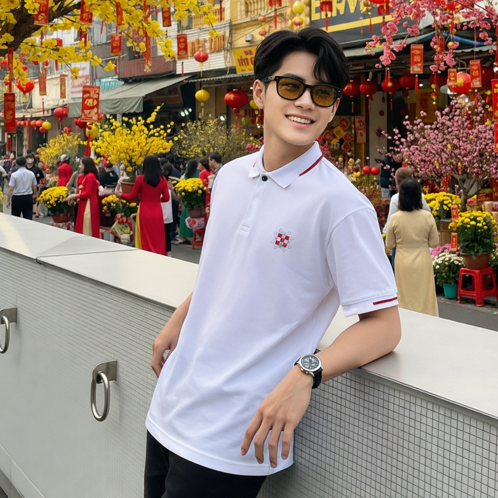  Áo Polo Nam Bigsize - Sage Polo – 33064 - Bigsize upto 5XL 