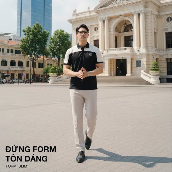  Quần Tây Osl Polyme Elastic Pants - 46010 - Big Size Upto 140KG 