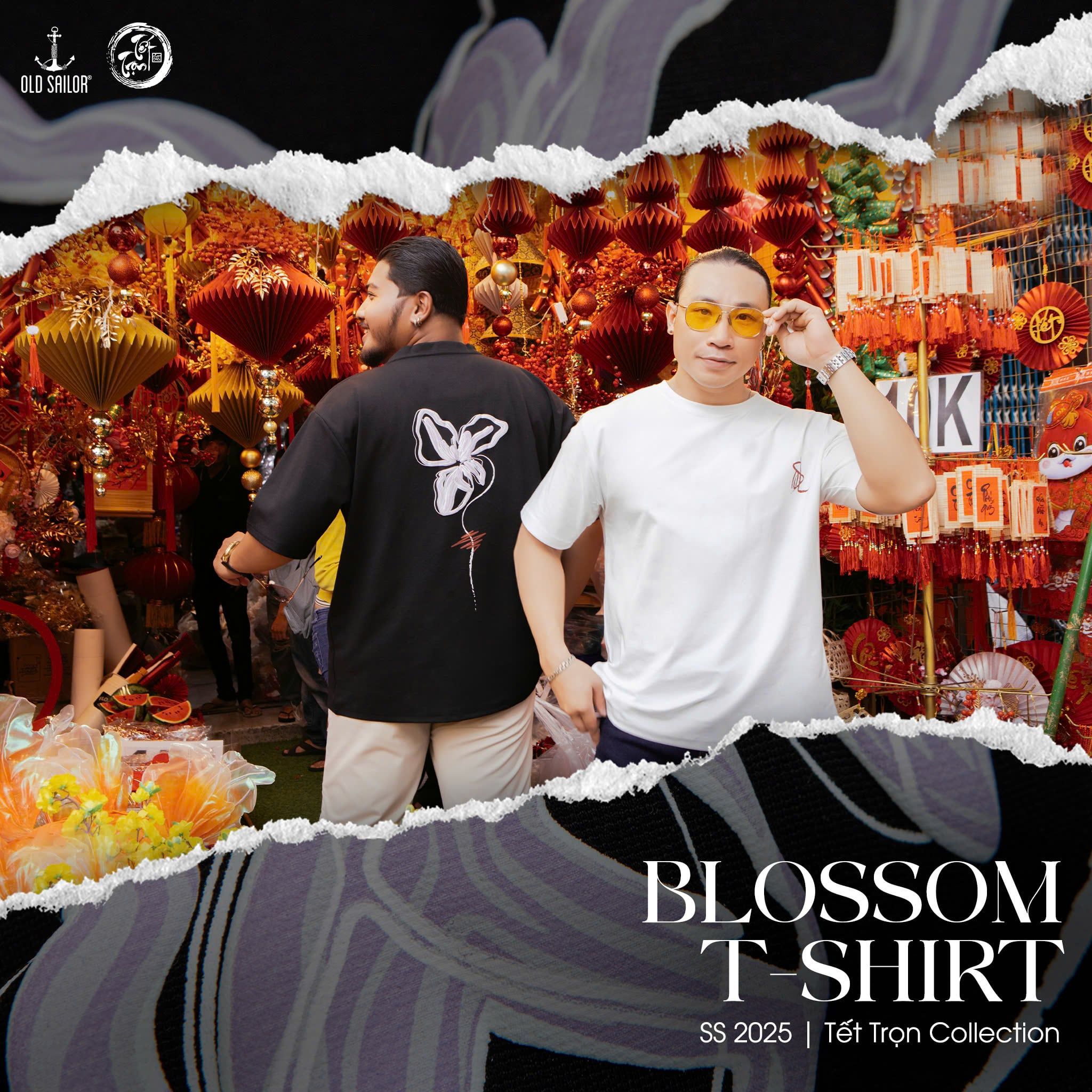  Áo Thun Nam Blossom Old Sailor - 33042 - Big Size Upto 5XL 
