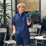  Áo Sơ Mi Cotton Denim Old Sailor - SMDD 88651 - Bigsize Upto 5XL - 88651 