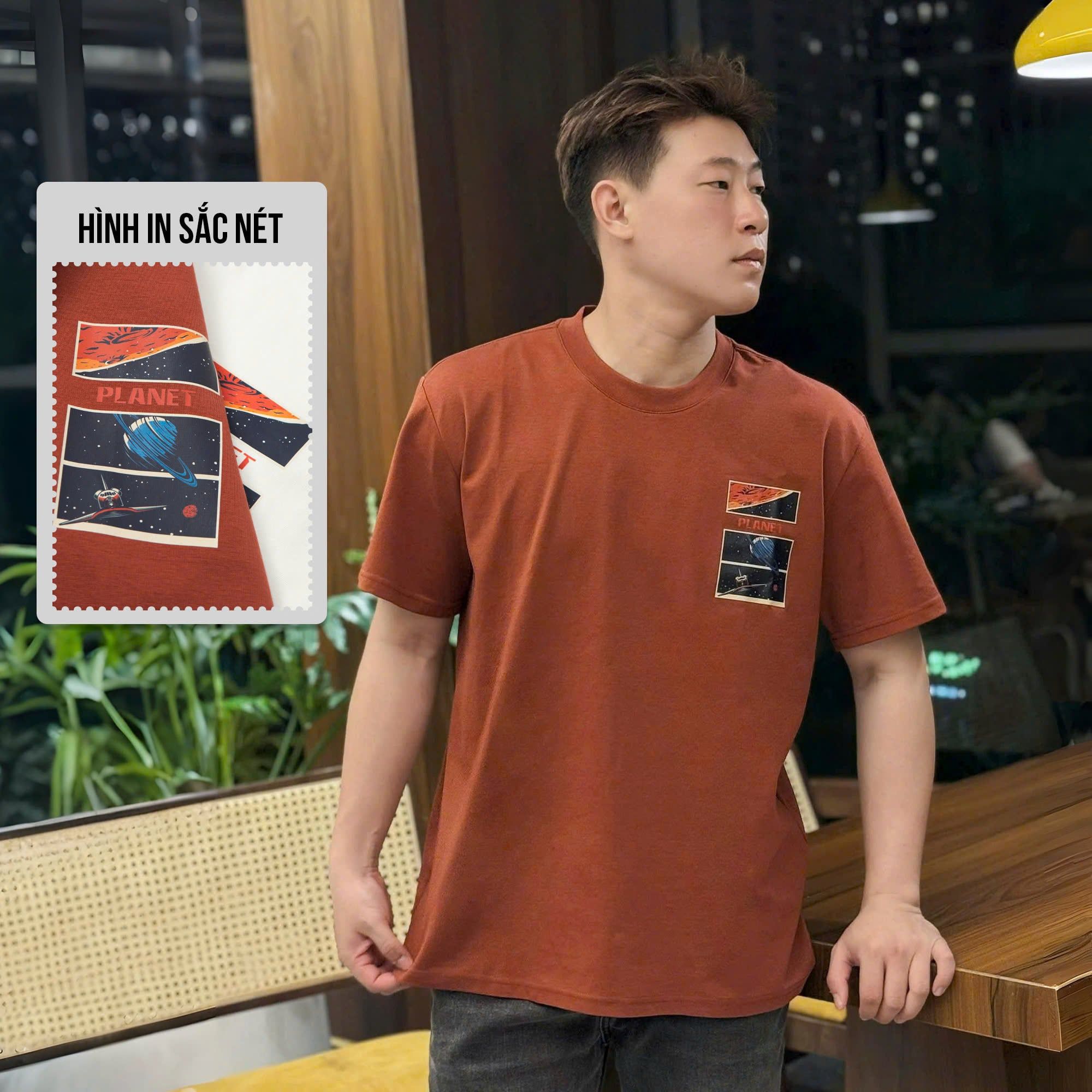  Áo Thun Nam Planet Mars Old Sailor - ATRE 88655  - Big size upto 5XL 