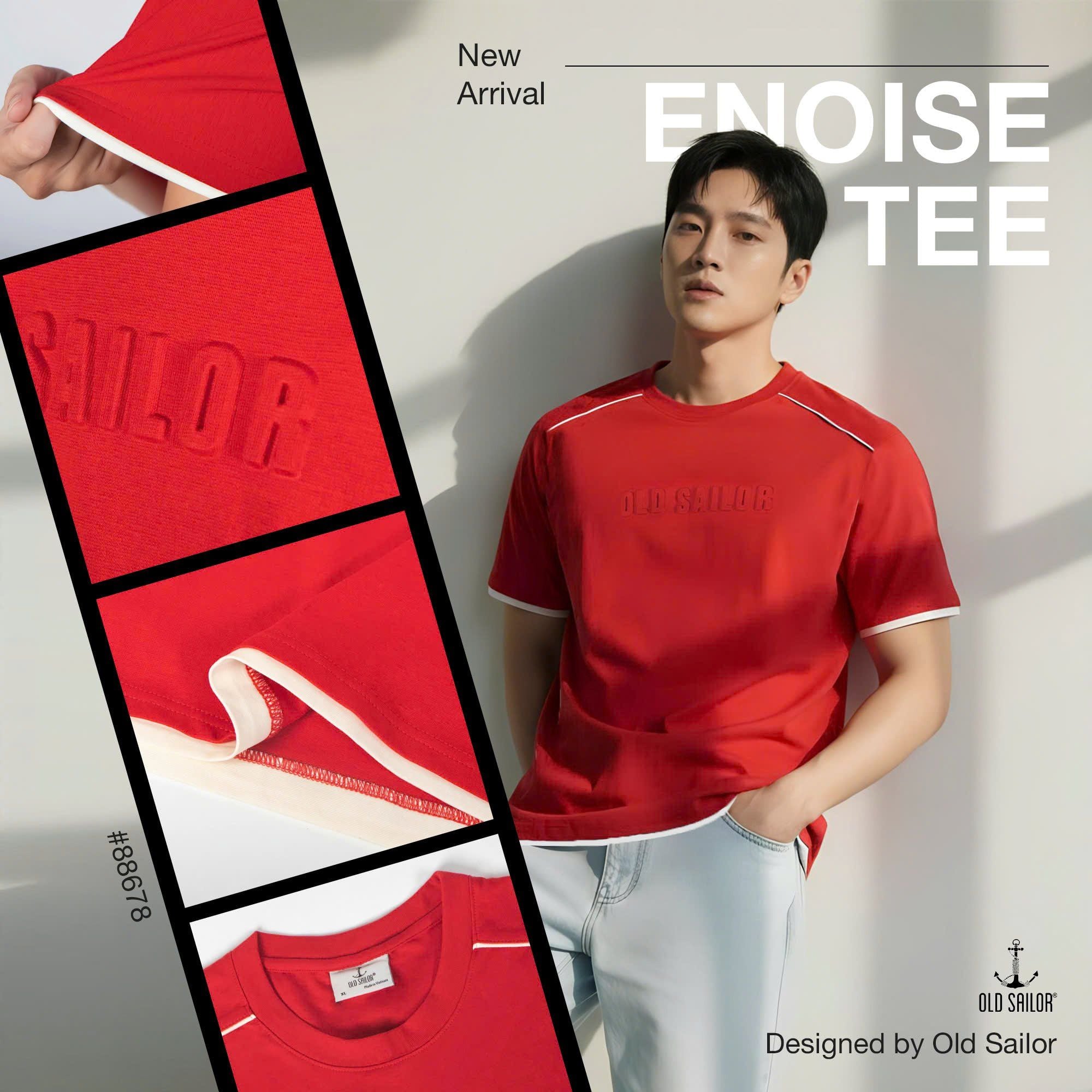  Áo thun Osl Enoise Tee - 88678 - Bigsize Upto 140KG 