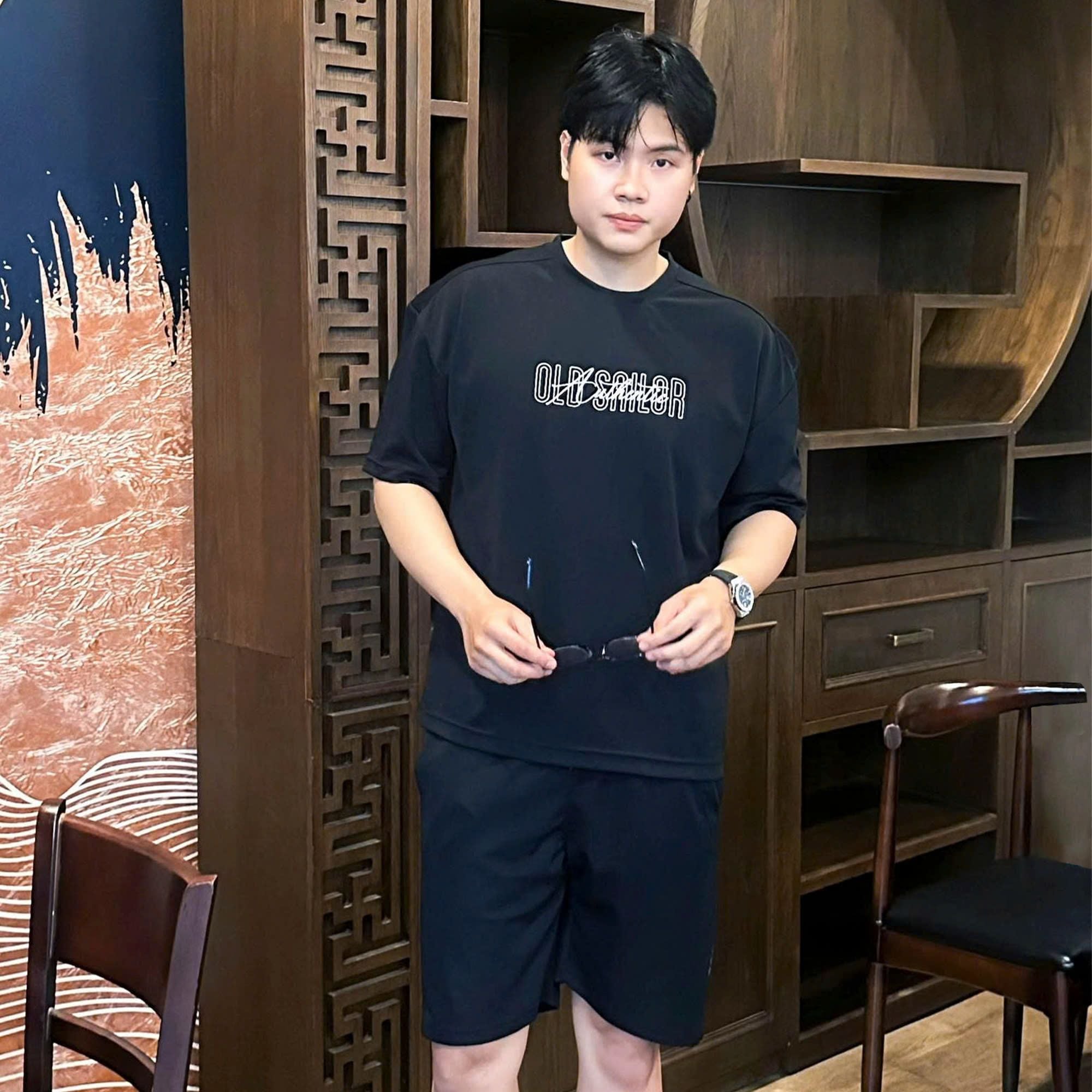  Áo Thun Nam Osl Authentic Tee - 88674 - Big Size Upto 140KG 