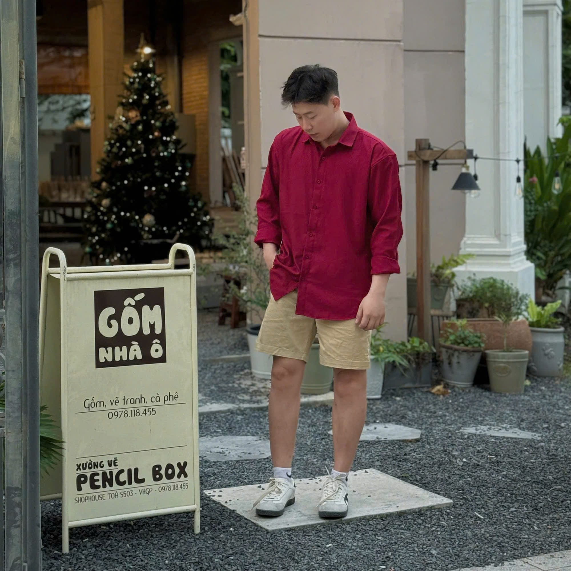  Áo Sơ Mi Nam Osl Mango Long Shirt - SMRE88574 - Bigsize Upto 140KG 