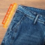  Quần Jeans Biker 7449 – Straight, Cao Cấp, Trẻ Trung 