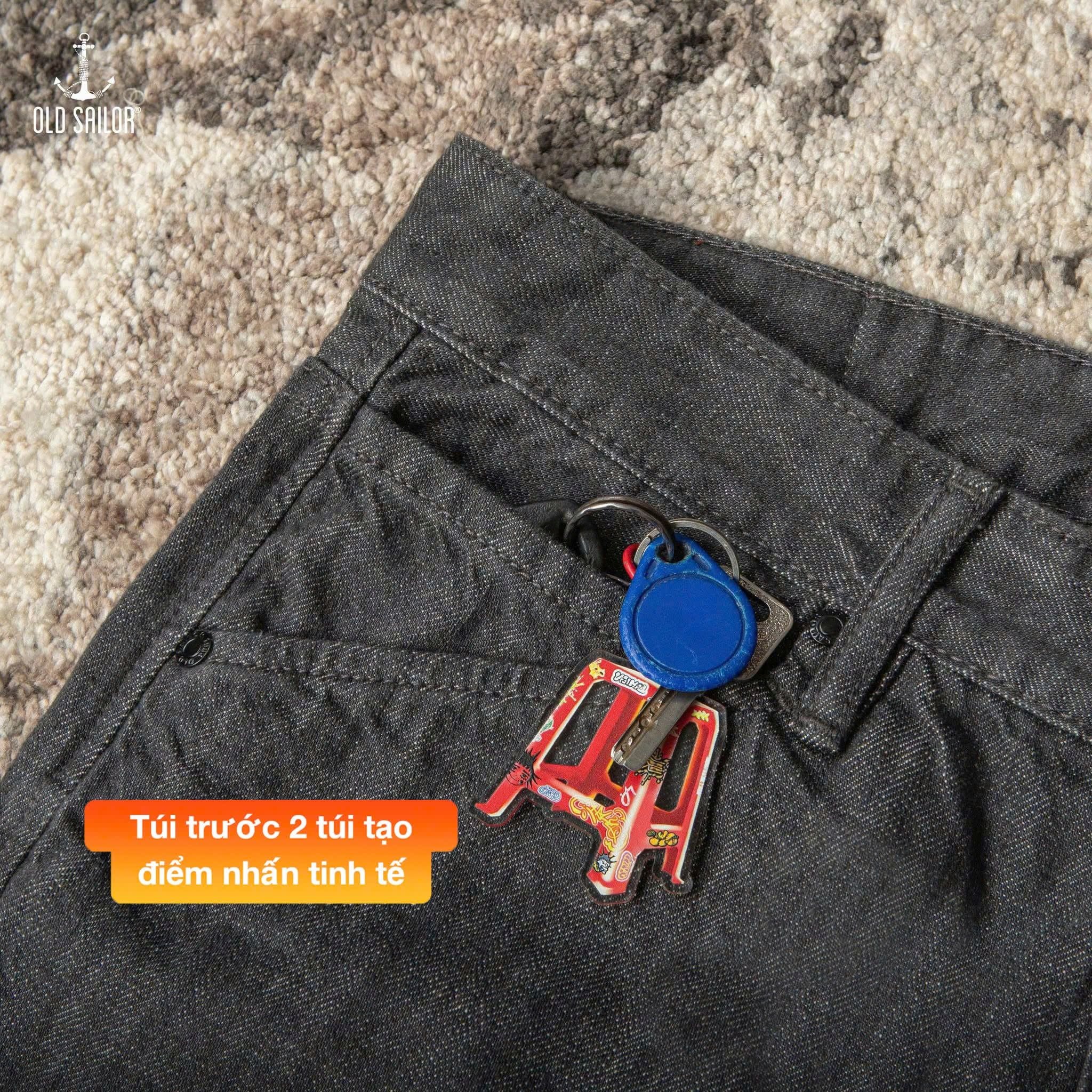  Quần Jean Dynamic 7421 – Denim Cao Cấp, Straight Fit 