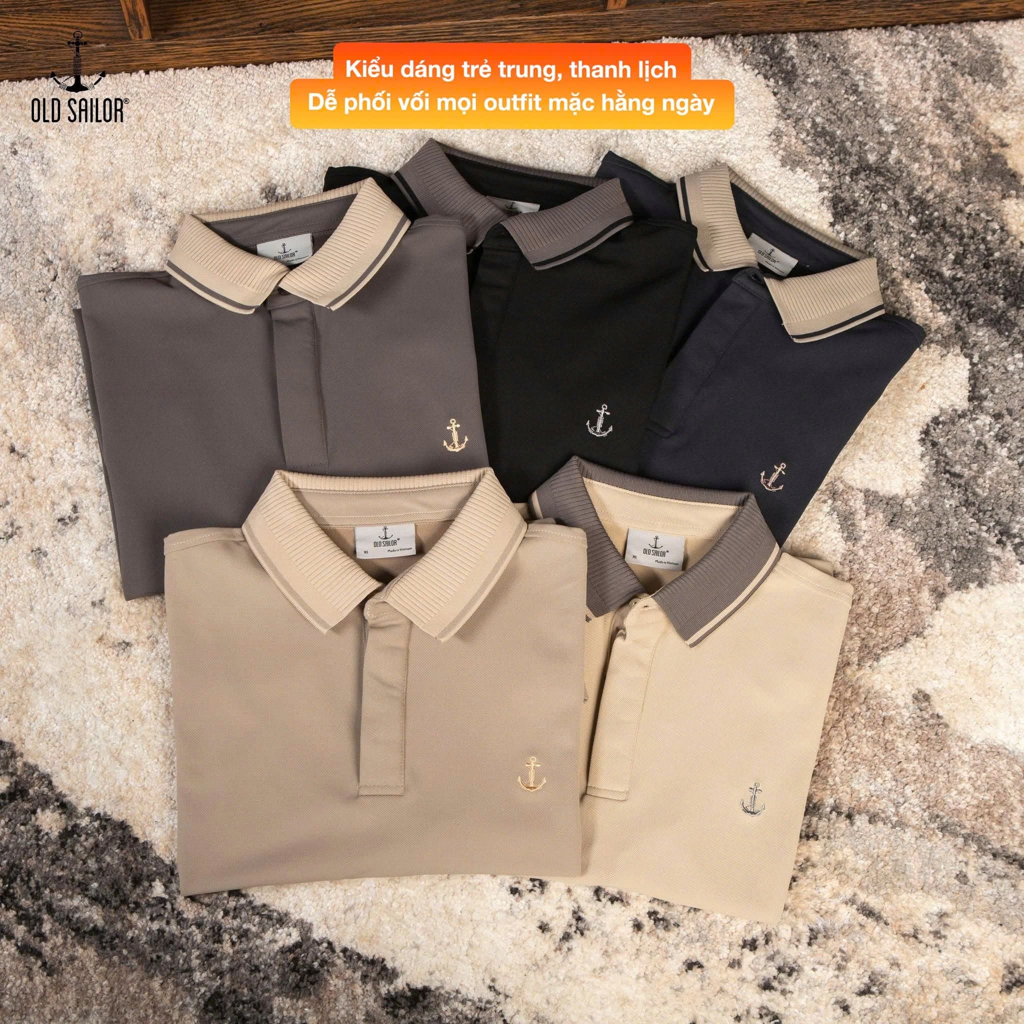  Áo Polo Nam - Osl Pure Polo - 33074 - Big Size Upto 5XL 