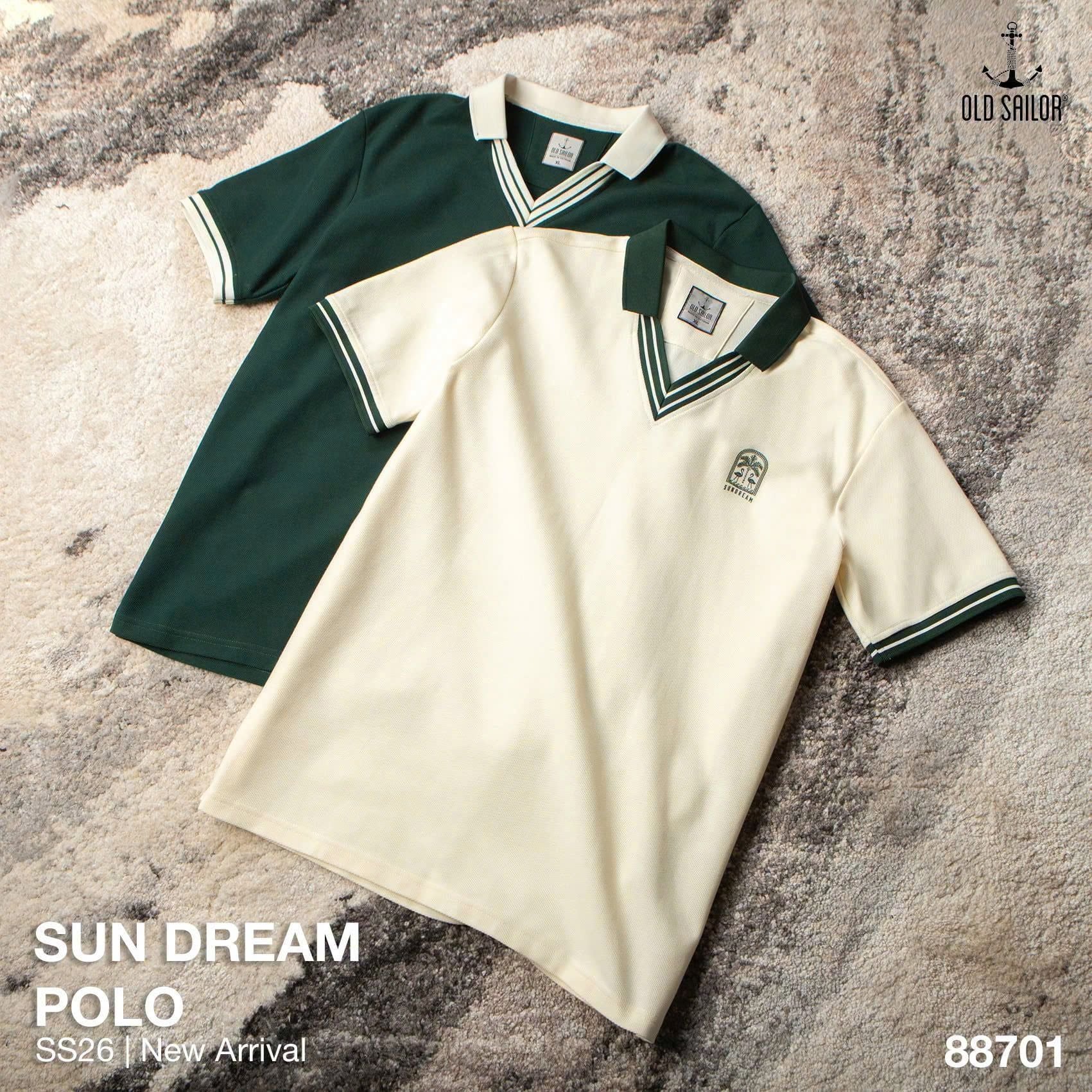  Áo Polo Sun Dream 88701 – Relax, Trẻ Trung, Năng Động 
