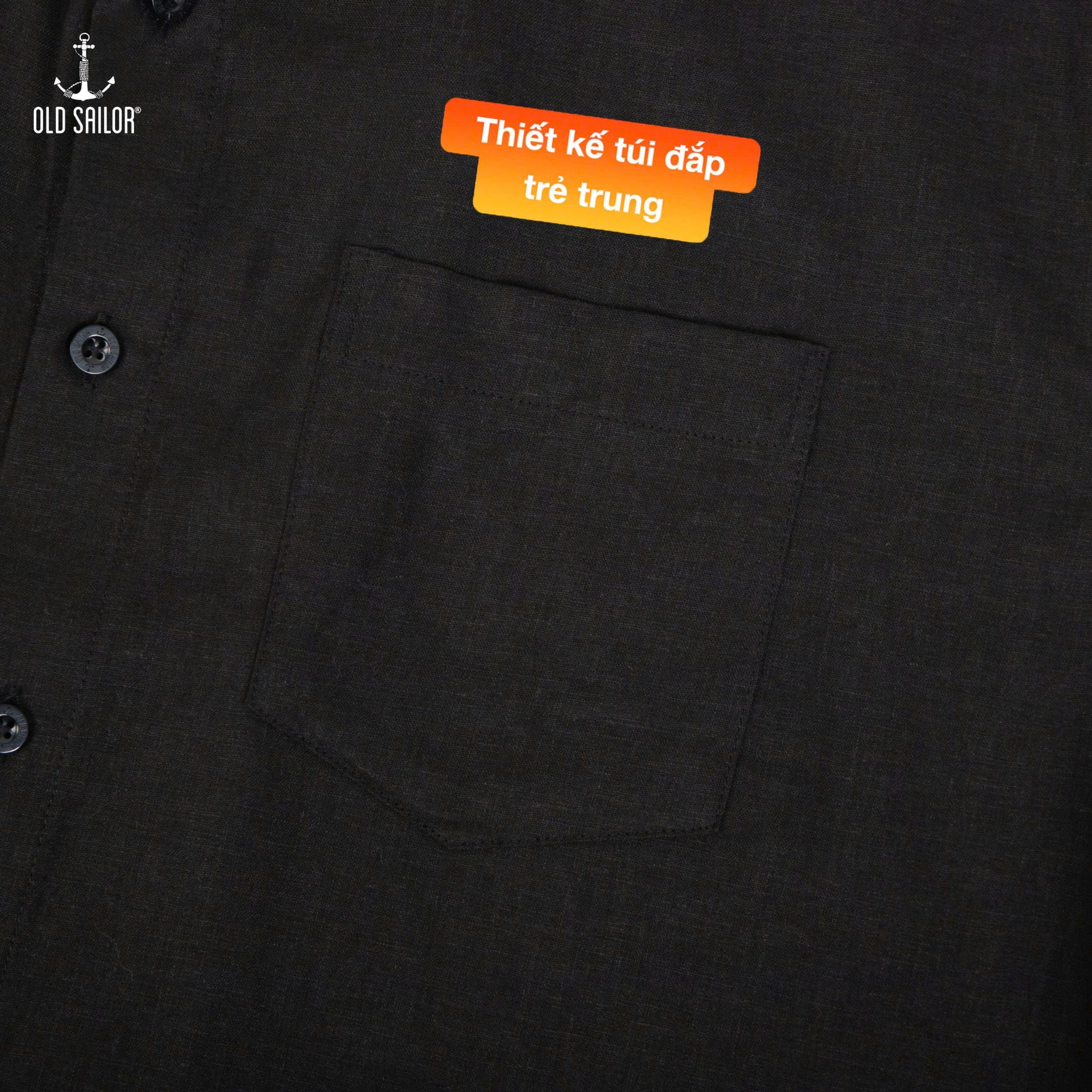  Áo Sơ Mi Nam Osl Linen Simple Shirt - 88698 - Big Size Upto 5XL 