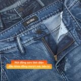  Quần Jeans Biker 7449 – Straight, Cao Cấp, Trẻ Trung 