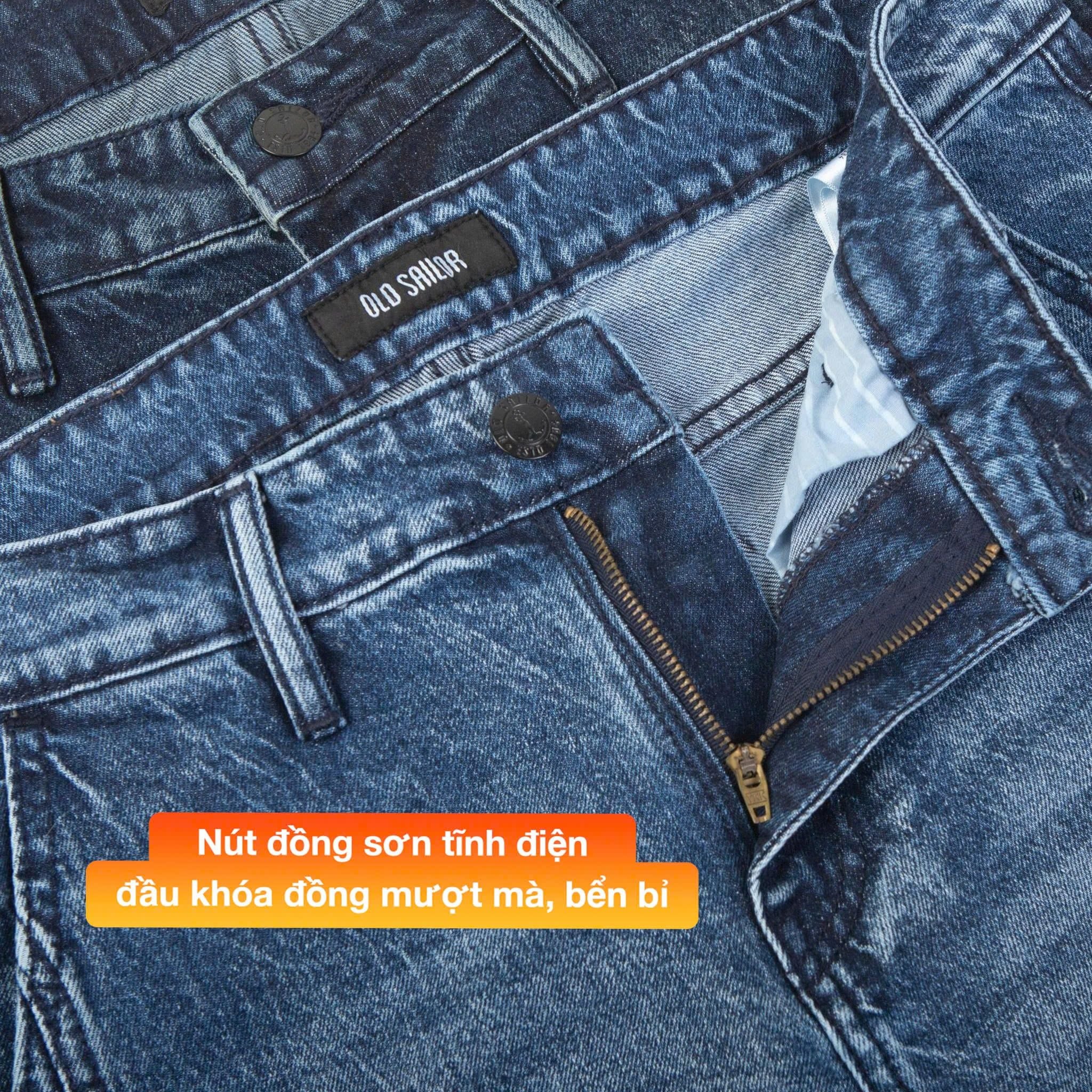  Quần Jeans Biker 7449 – Straight, Cao Cấp, Trẻ Trung 