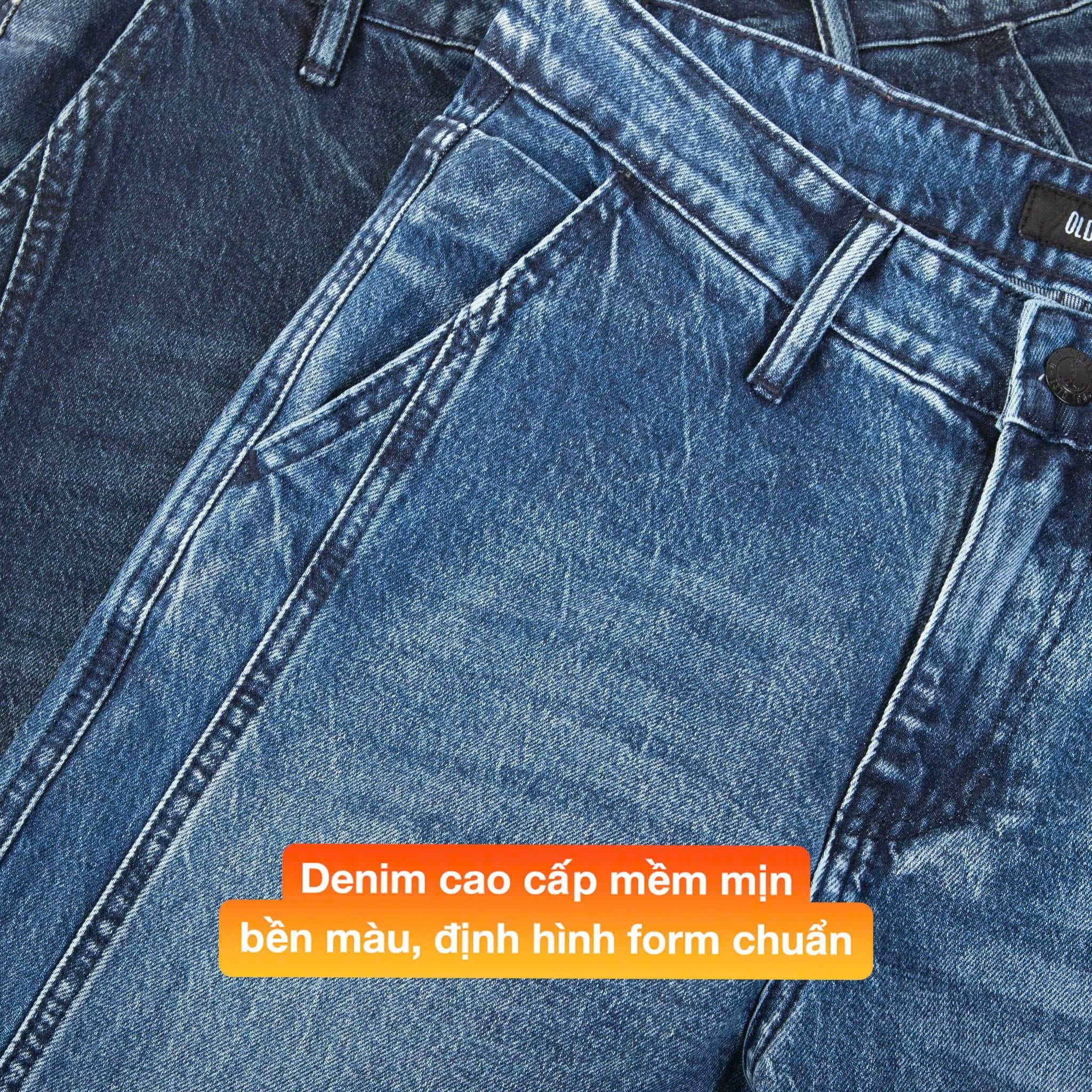  Quần Jeans Biker 7447 – Straight, Cao Cấp, Trẻ Trung 