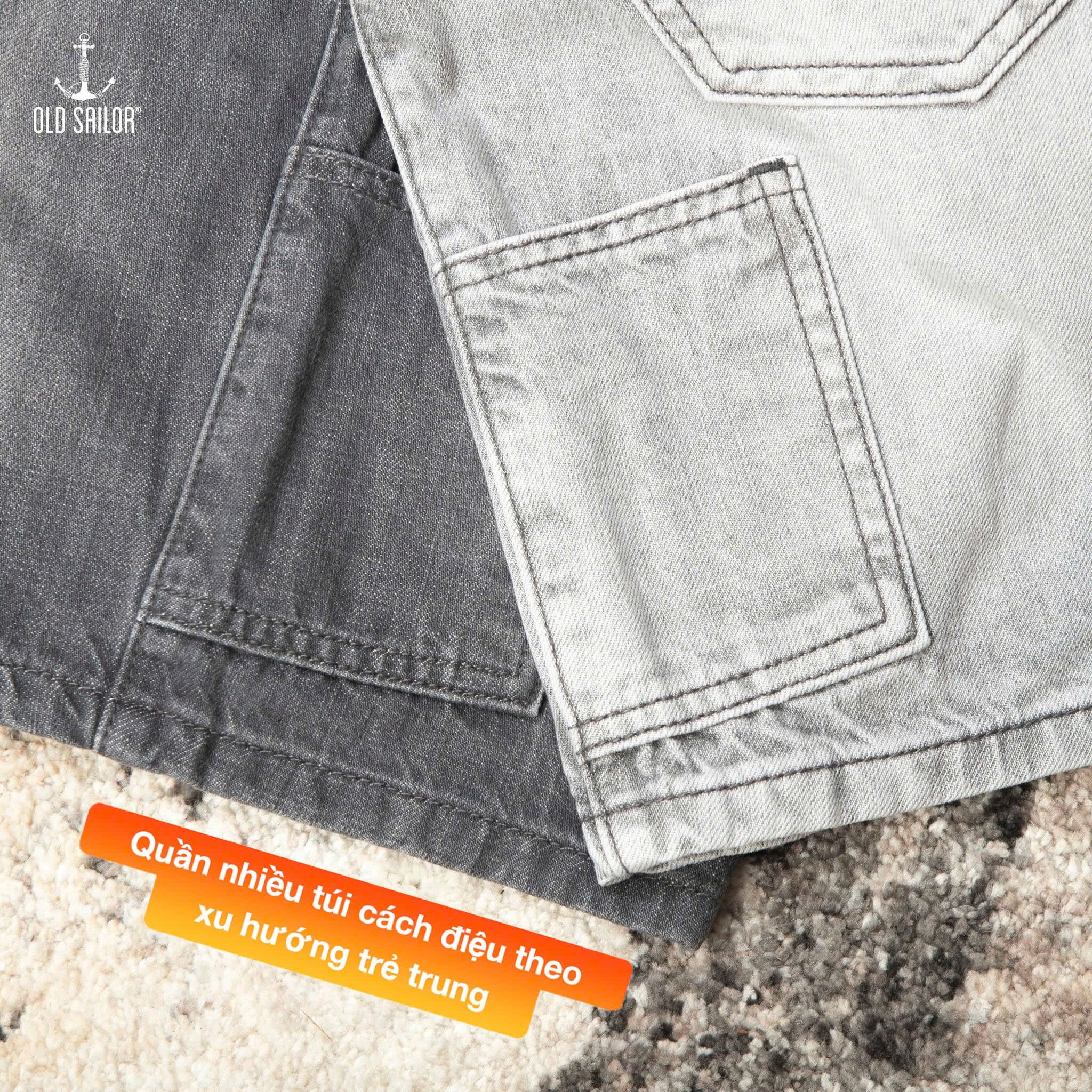  Quần Jean Active 7413 – Denim Cao Cấp, Loose Fit, Trẻ Trung 