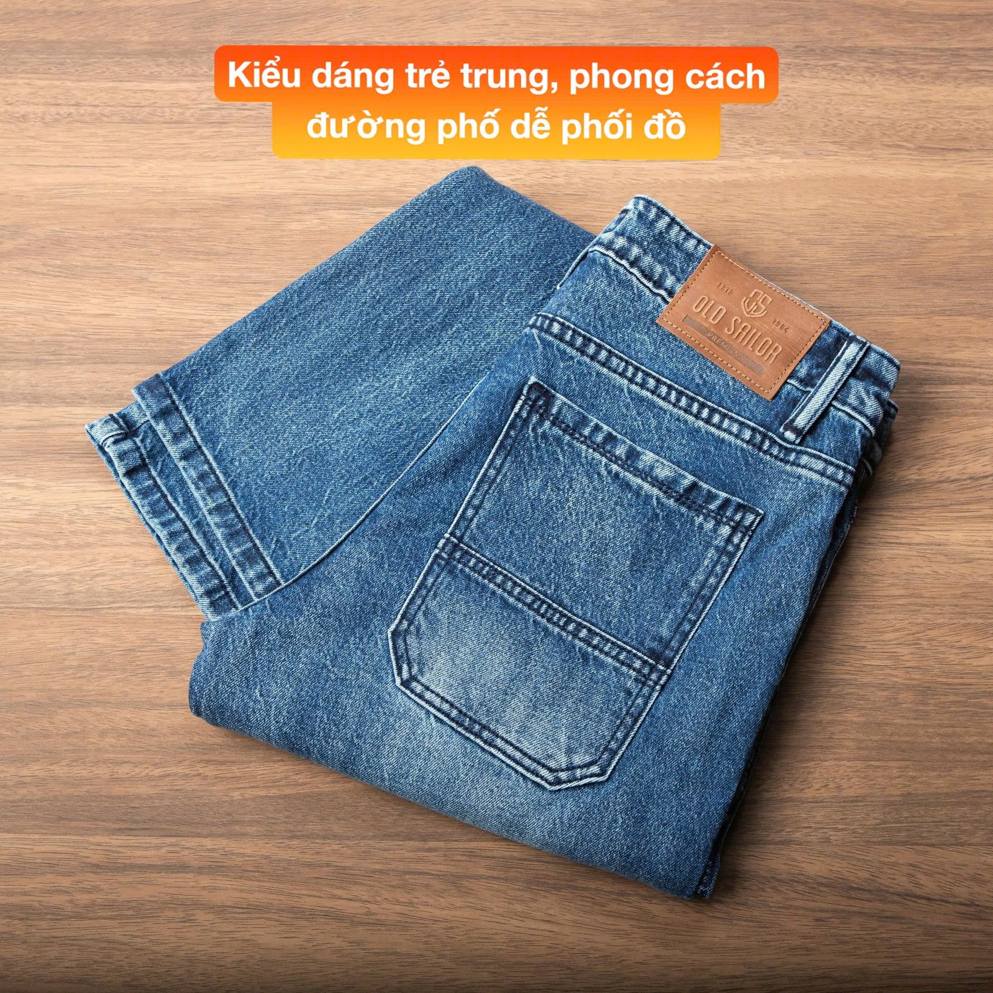  Quần Jeans Biker 7449 – Straight, Cao Cấp, Trẻ Trung 