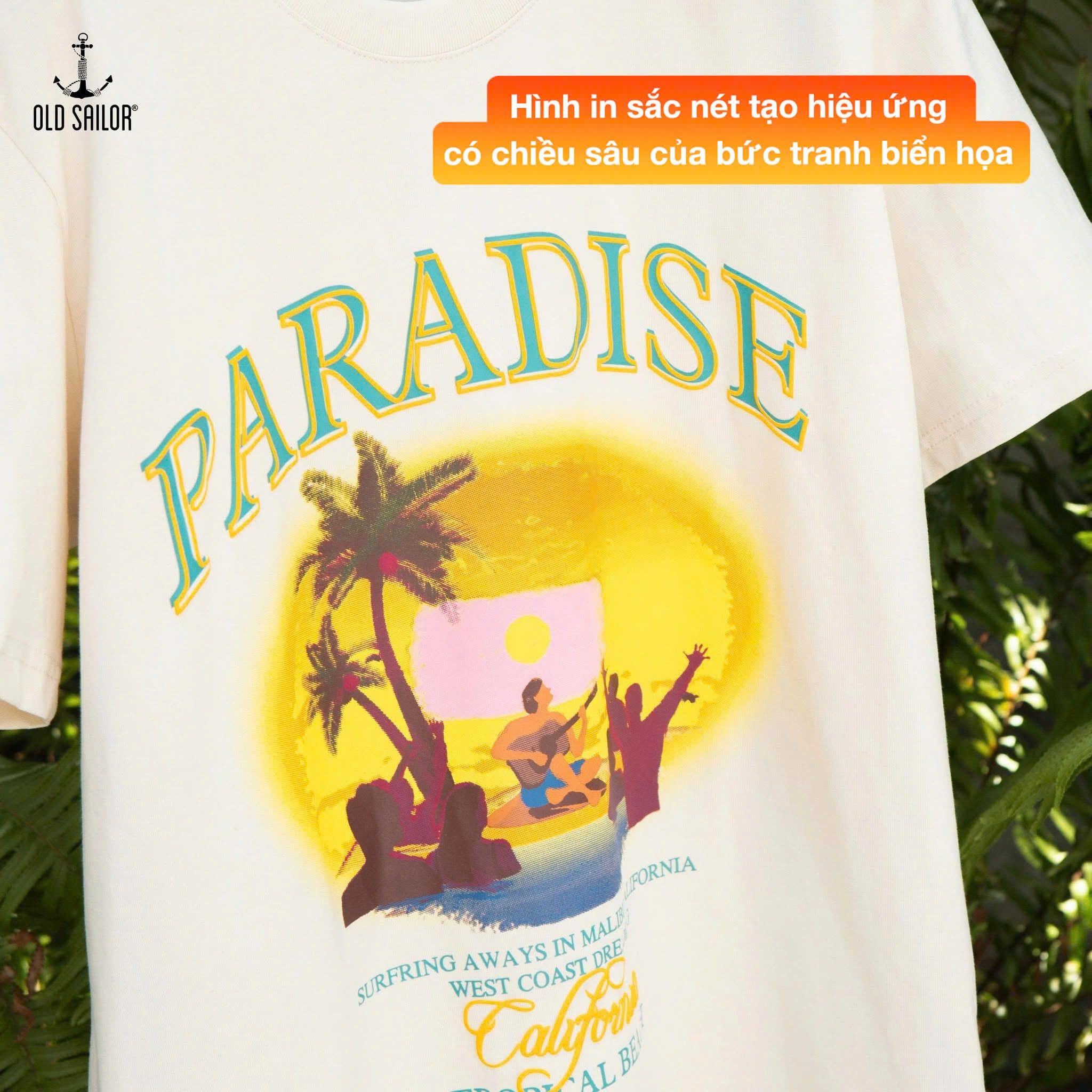  Áo Thun Nam Osl Paradise Tee - 88697 - Big Size Upto 5XL 