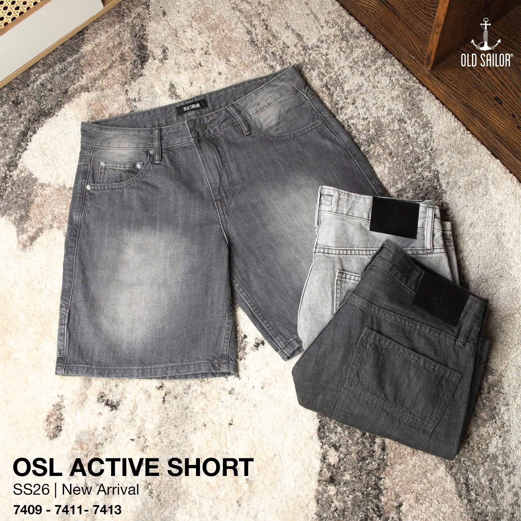  Quần Jean Active 7413 – Denim Cao Cấp, Loose Fit, Trẻ Trung 