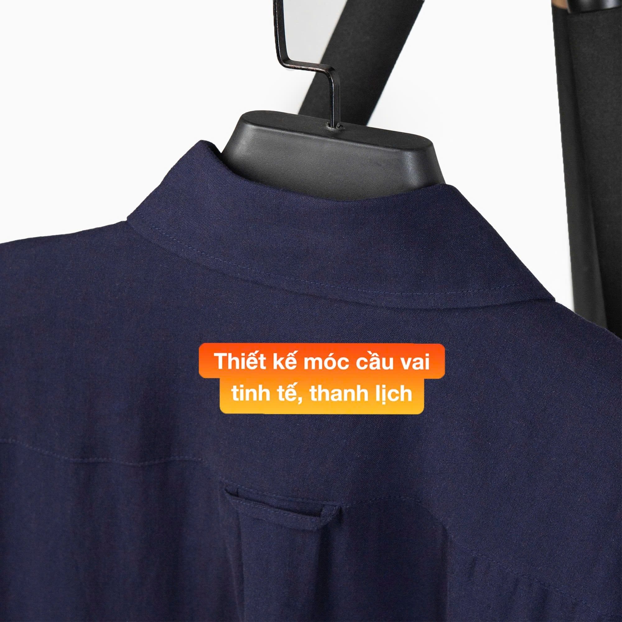  Áo Sơ Mi Nam Osl Linen Simple Shirt - 88698 - Big Size Upto 5XL 