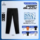  Quần Jeans Deep Black Form Slimfit Old Sailor - 7076 - Big size upto 44 