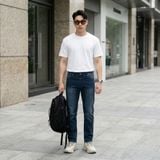  Quần Jean Nam Osl Straight Premium Jeans - 7390 - Big Size Upto 140KG 