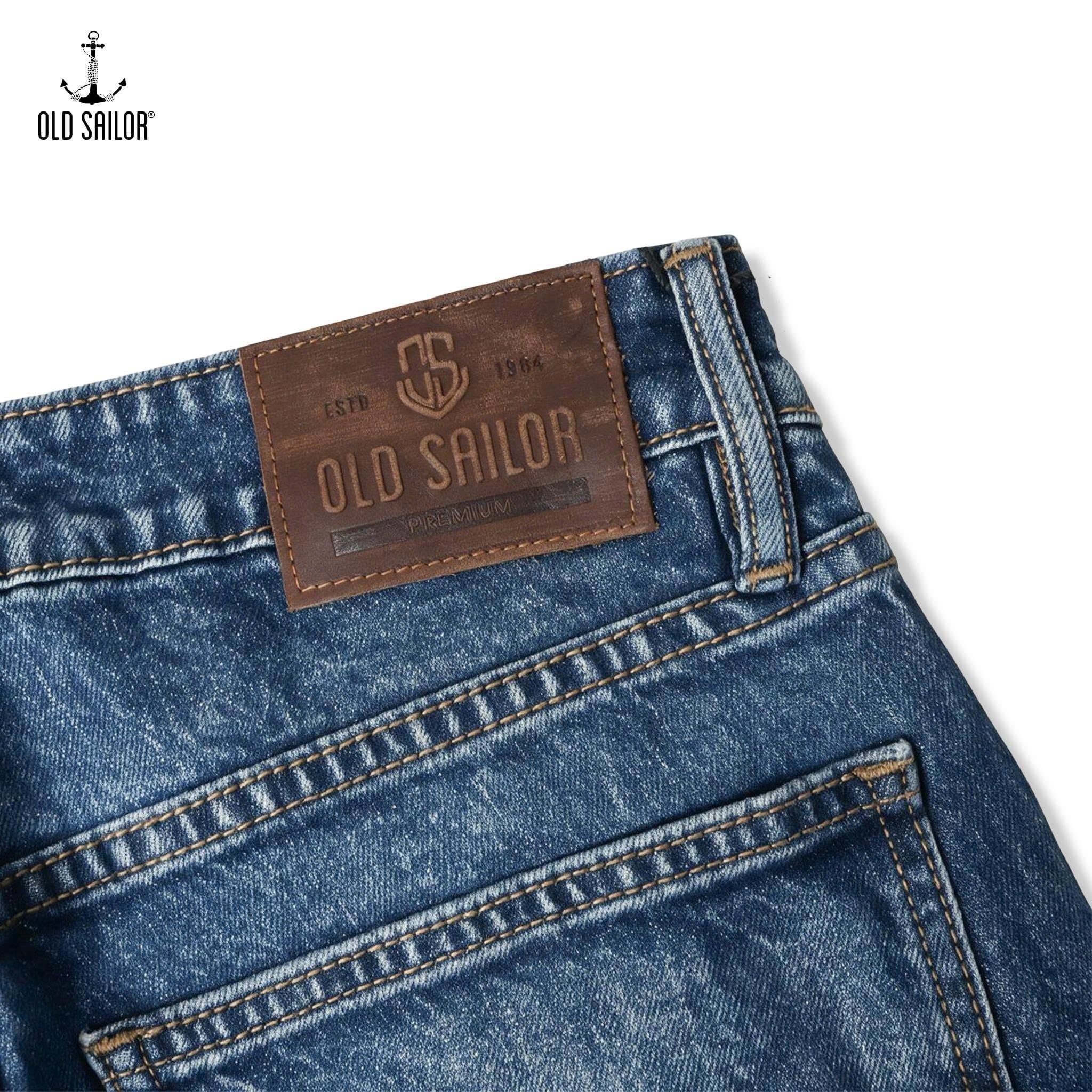  Quần Jean Nam Straight Young 7465 Old Sailor – Denim Cao Cấp, Form Straight Trẻ Trung 