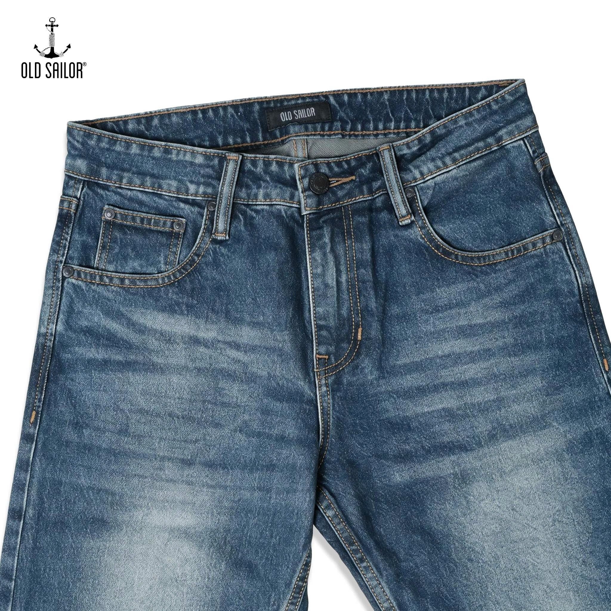  Quần Jean Nam Straight Young 7465 Old Sailor – Denim Cao Cấp, Form Straight Trẻ Trung 