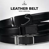  Thắt Lưng Nam Old Sailor – Khóa Tự Động, Da PU Carola, Big Size Đến 140kg - 21050 