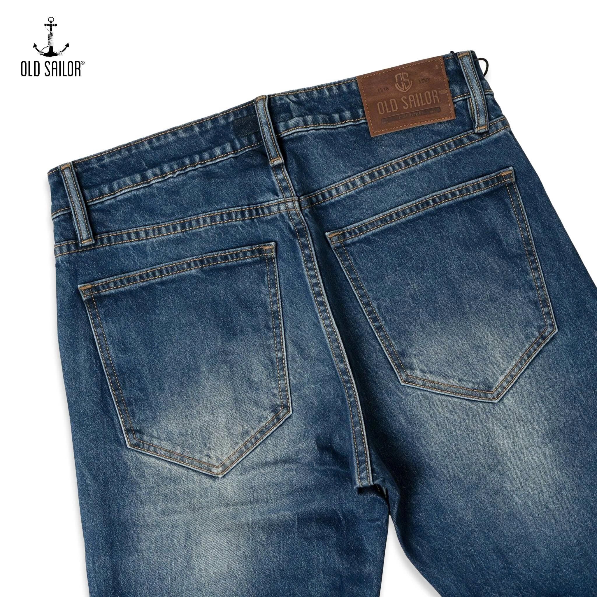  Quần Jean Nam Straight Young 7465 Old Sailor – Denim Cao Cấp, Form Straight Trẻ Trung 