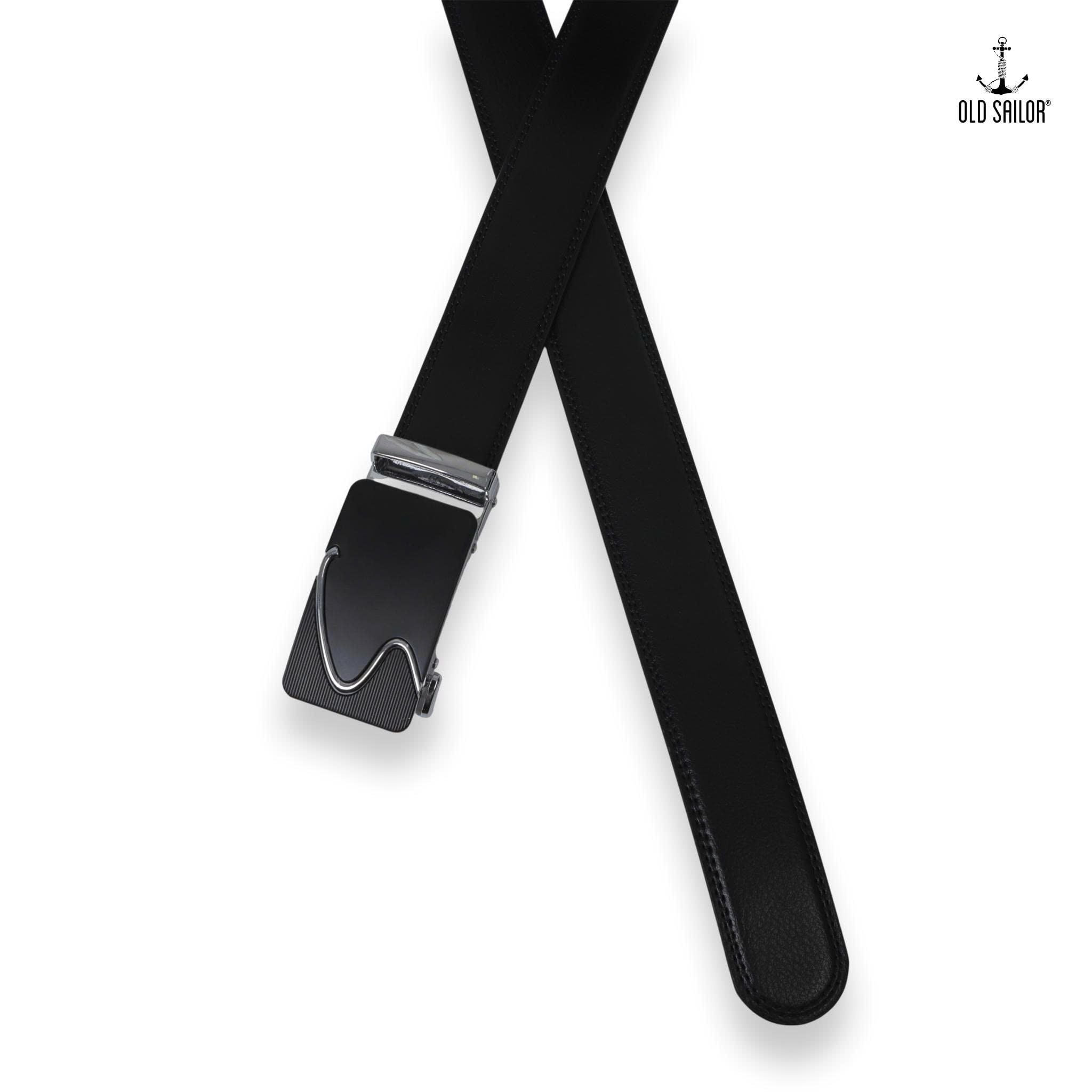 Thắt Lưng Nam Old Sailor – Khóa Tự Động, Da PU Carola, Big Size Đến 140kg - 21050 