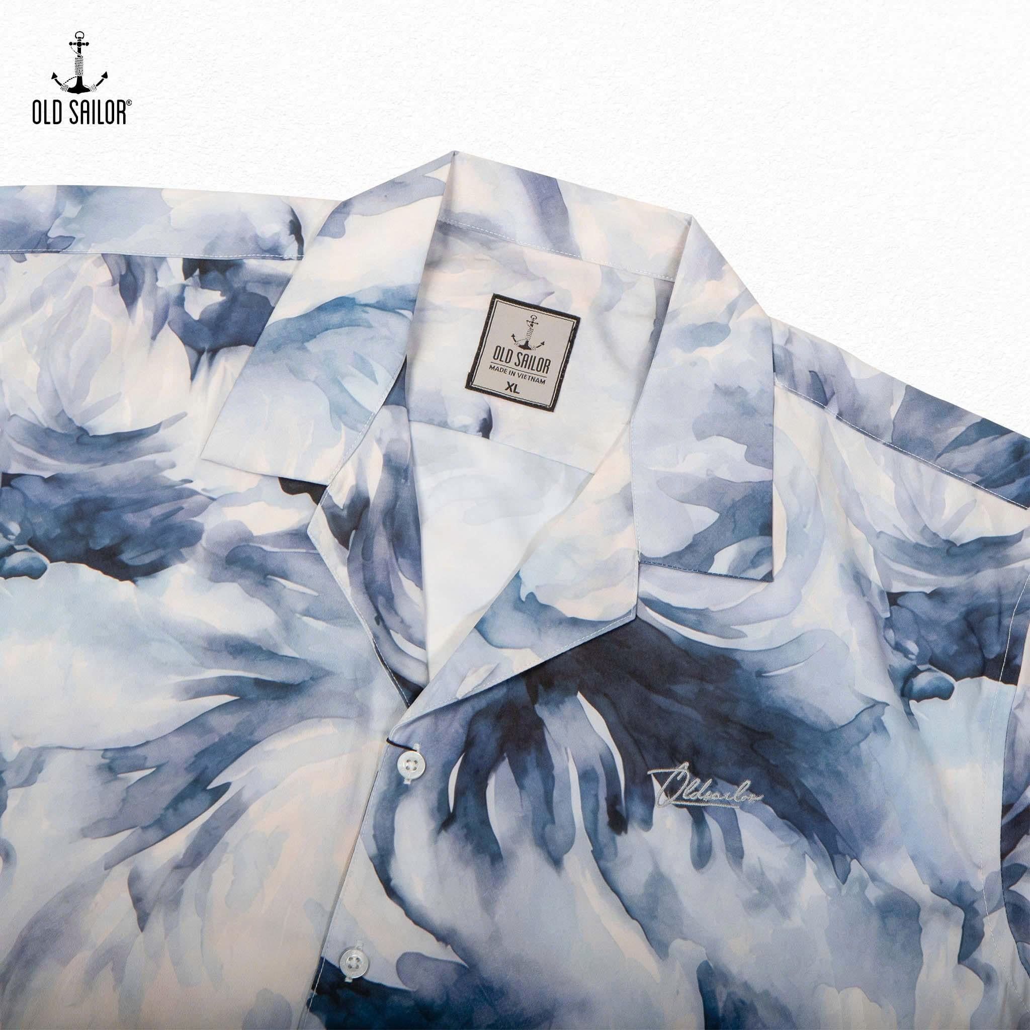  Áo Sơ Mi Cuban Marbled 88713 | Old Sailor 
