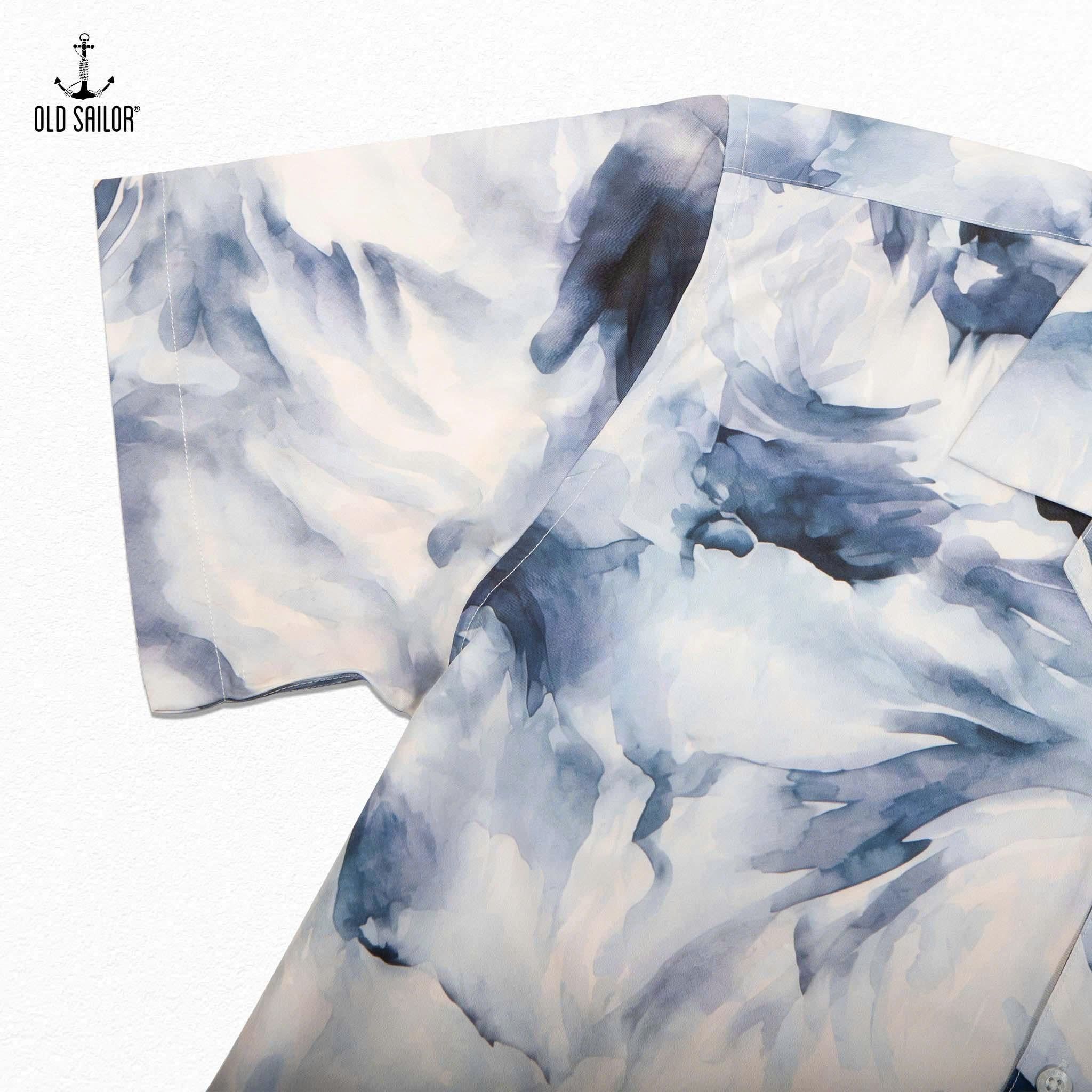  Áo Sơ Mi Cuban Marbled 88713 | Old Sailor 