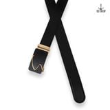  Thắt Lưng Nam Old Sailor – Khóa Tự Động, Da PU Carola, Big Size Đến 140kg - 21050 