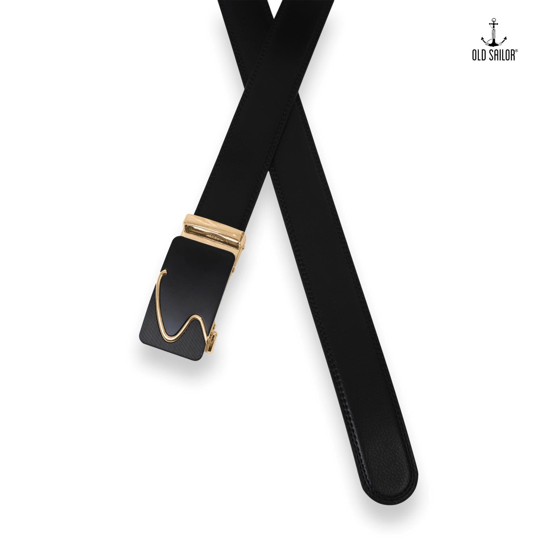  Thắt Lưng Nam Old Sailor – Khóa Tự Động, Da PU Carola, Big Size Đến 140kg - 21050 
