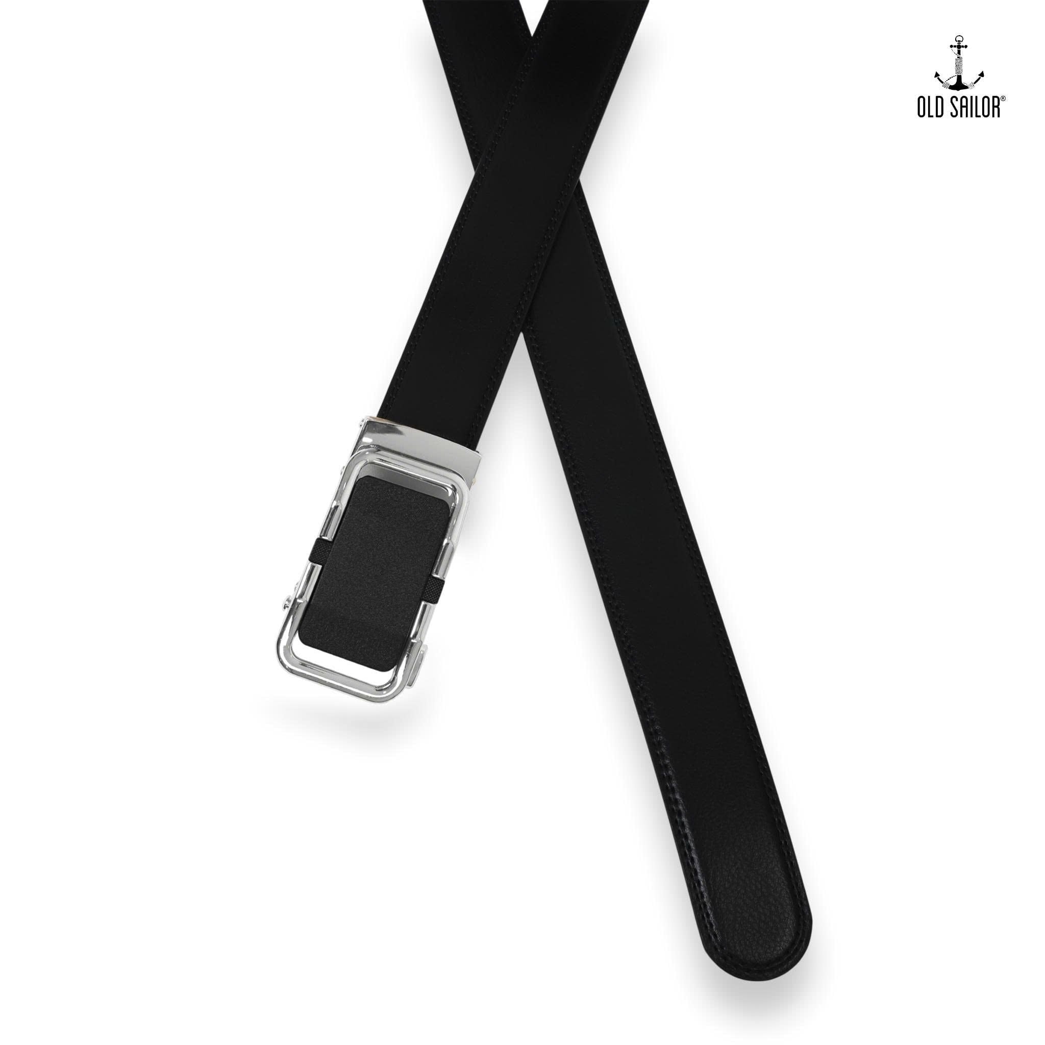  Thắt Lưng Nam Old Sailor – Khóa Tự Động, Da PU Carola, Big Size Đến 140kg - 21050 