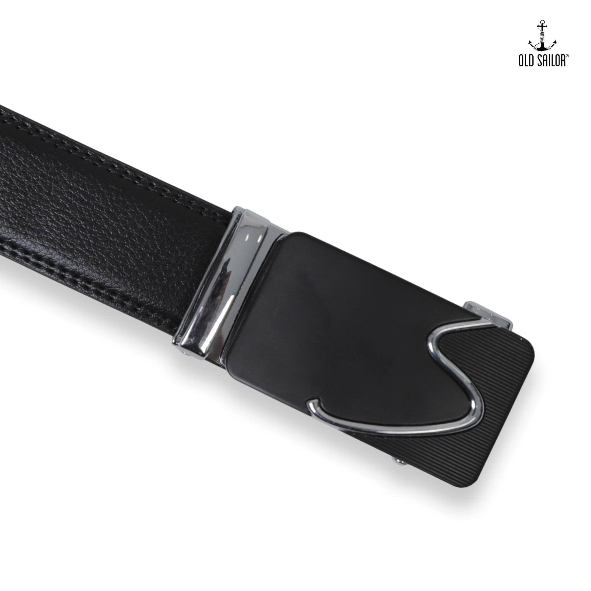  Thắt Lưng Nam Old Sailor – Khóa Tự Động, Da PU Carola, Big Size Đến 140kg - 21050 