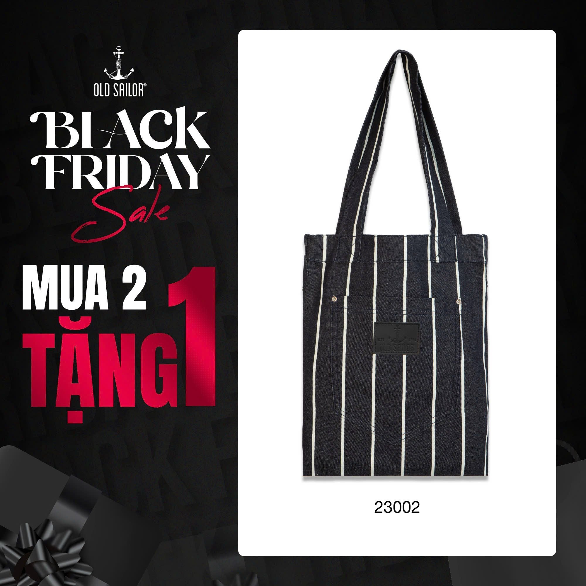  Túi Tote Denim Old Sailor - TTDN23002 