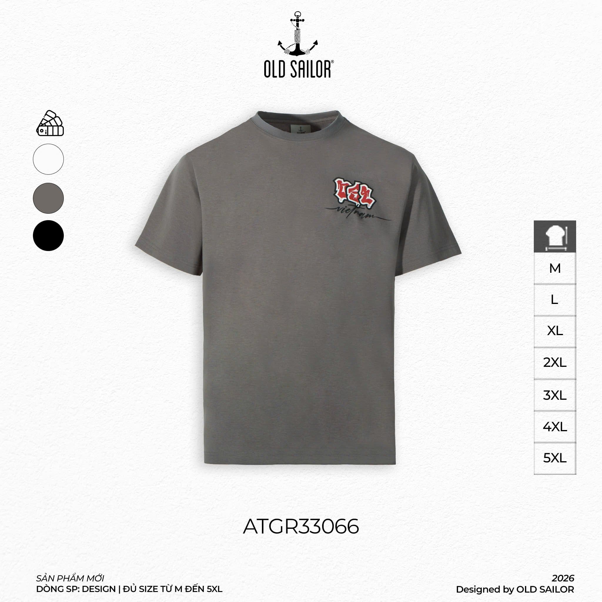  Áo Thun Nam Osl "Vietnam" Tee - 33066 - Big Size Upto 140KG 