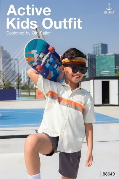 Áo Sơ Mi Trẻ Em Old Sailor - KSMW88640 