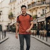  Áo Polo Nam Bigsize - Crown Polo  – 88693 - Bigsize upto 5XL 