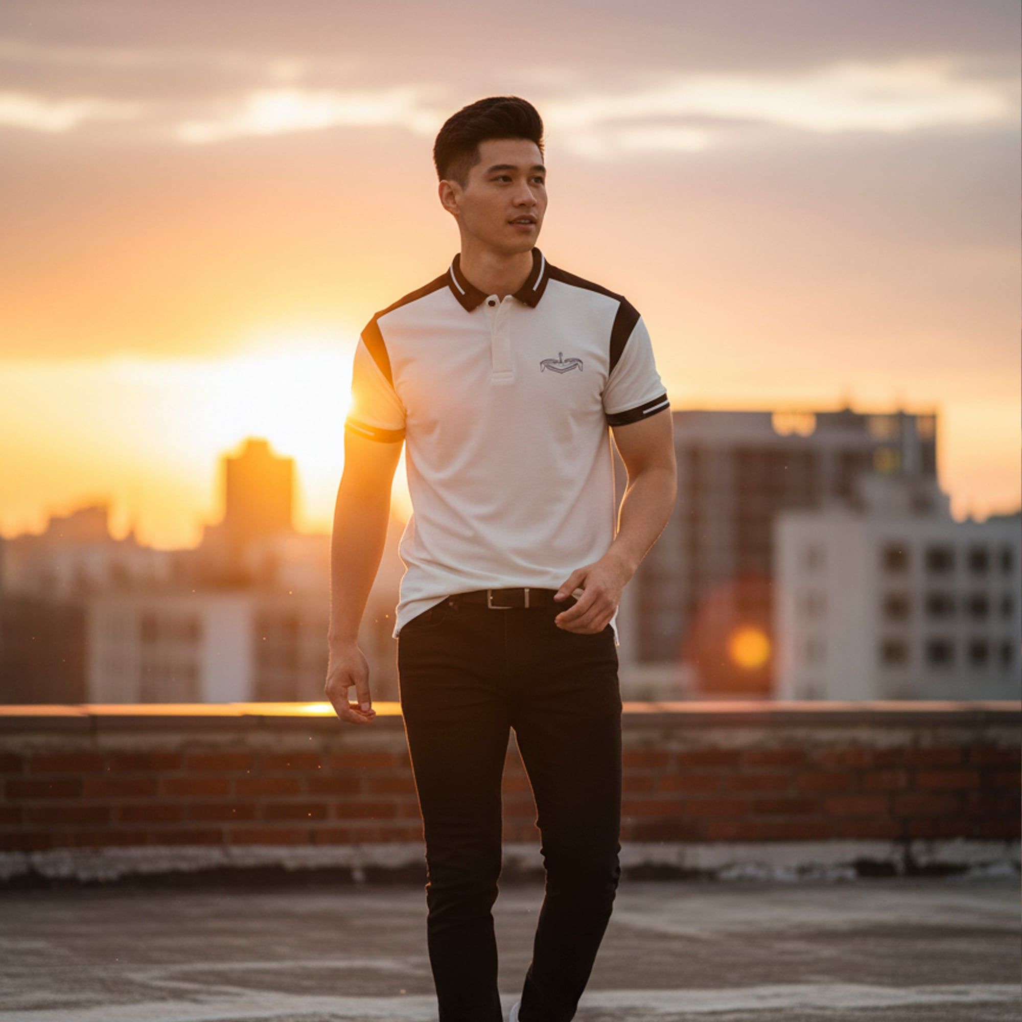  Áo Polo Nam Bigsize - Crown Polo  – 88693 - Bigsize upto 5XL 