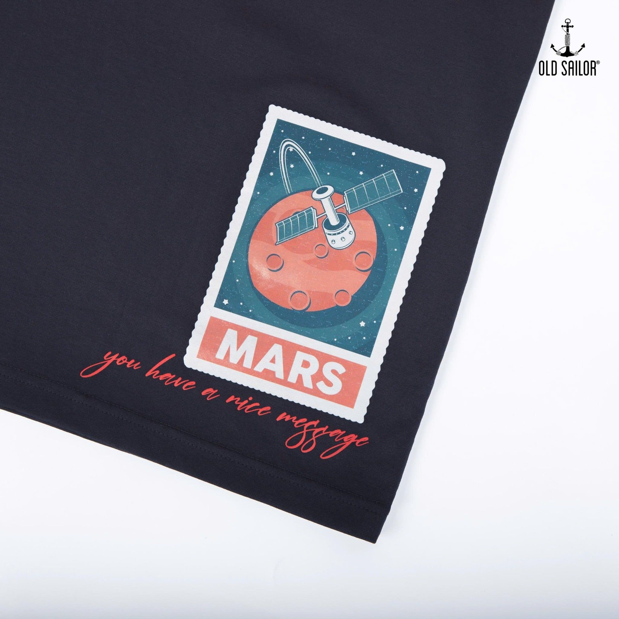  Áo Thun Nam Stamp  Old Sailor Tee  - ATNA 88657 - Big Size Up To 5XL 